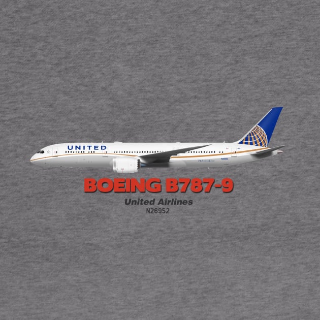 Boeing B787-9 - United Airlines by TheArtofFlying